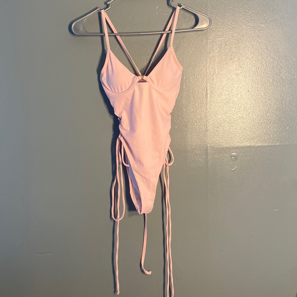 Pink One-Piece Swimsuit